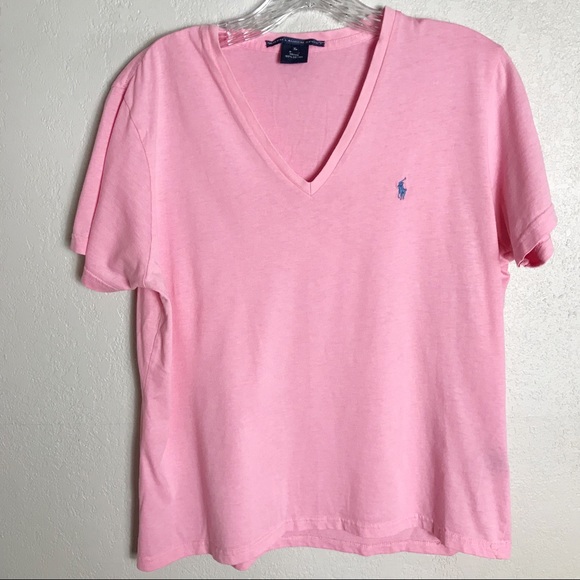 Pink Ralph Lauren sports shirt - Picture 2 of 4